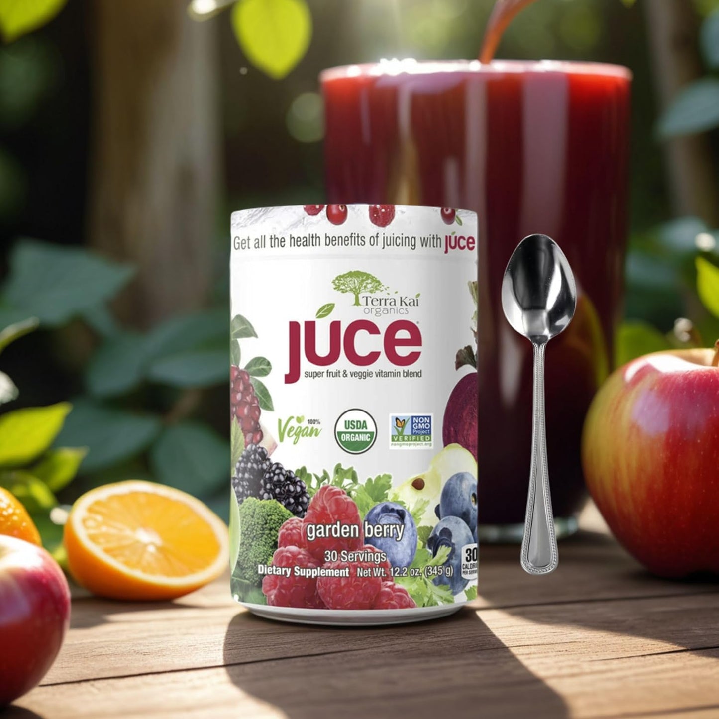 Terra Kai Organics Juce Super Fruit & Veggie Vitamin Blend