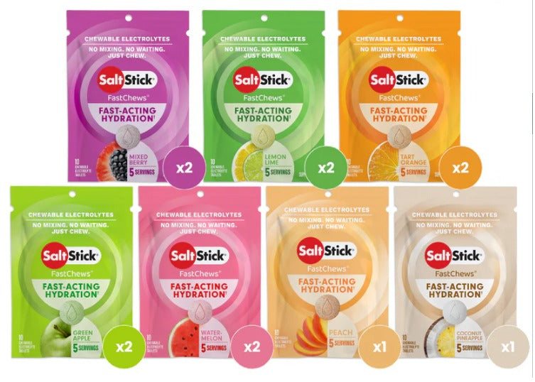SaltStick Sobre 10 Pastillas Masticables Fast Chews