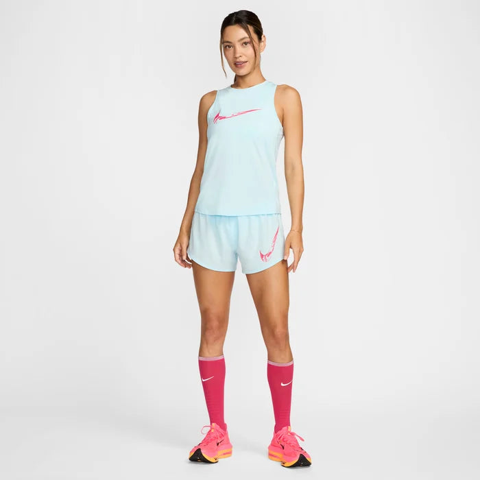 Nike OneDri-FIT Mid-Rise Brief-Lined Graphic Shorts FV6364-474