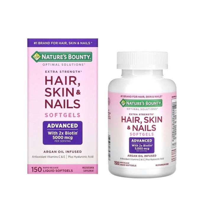 Nature’s Bounty Extra Strength Hair, Skin & Nails – Softgels