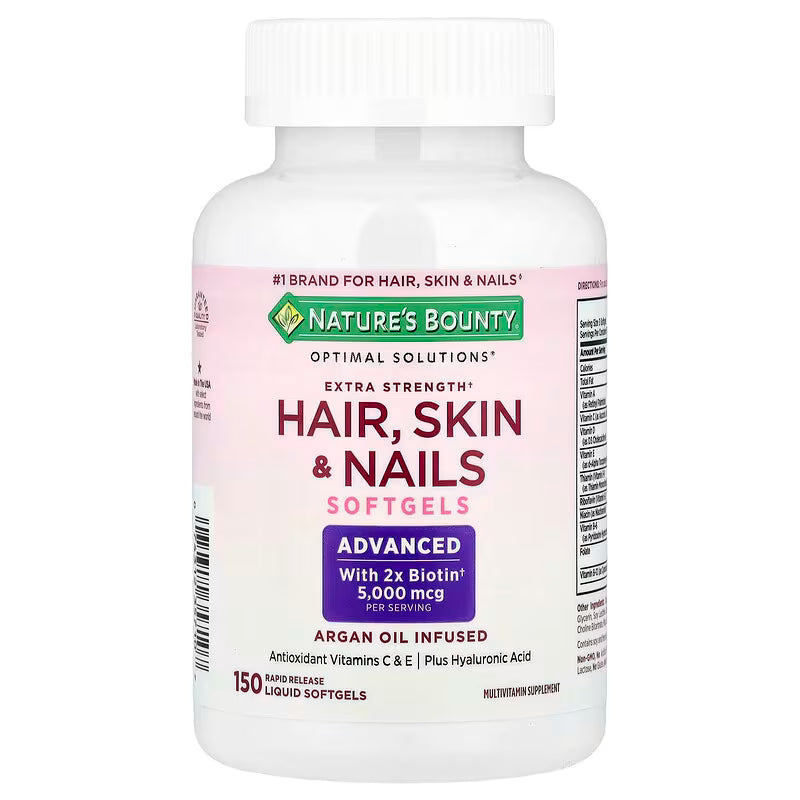 Nature’s Bounty Extra Strength Hair, Skin & Nails – Softgels