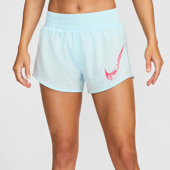 Nike OneDri-FIT Mid-Rise Brief-Lined Graphic Shorts FV6364-474