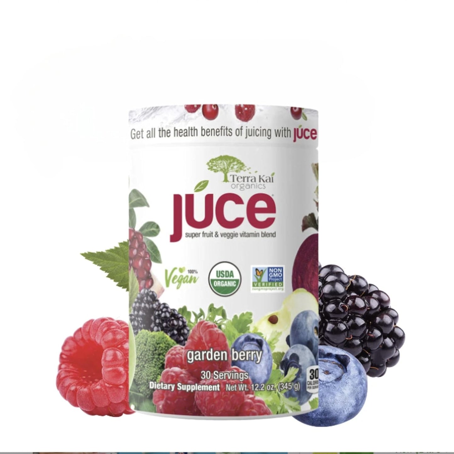 Terra Kai Organics Juce Super Fruit & Veggie Vitamin Blend