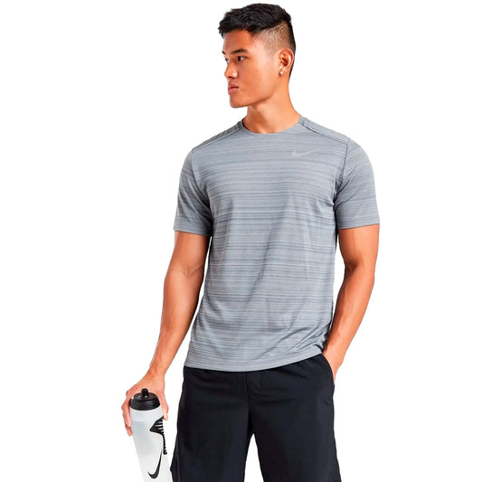 Nike Dri-FIT Miler Short-Sleeve Running Top - AJ7565-085