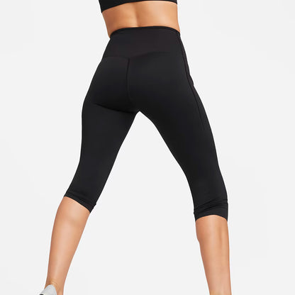 Nike Go Firm-Support High-Waisted Capri Leggings with Pockets - DQ5700-010