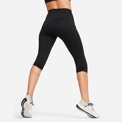 Nike Go Firm-Support High-Waisted Capri Leggings with Pockets - DQ5700-010