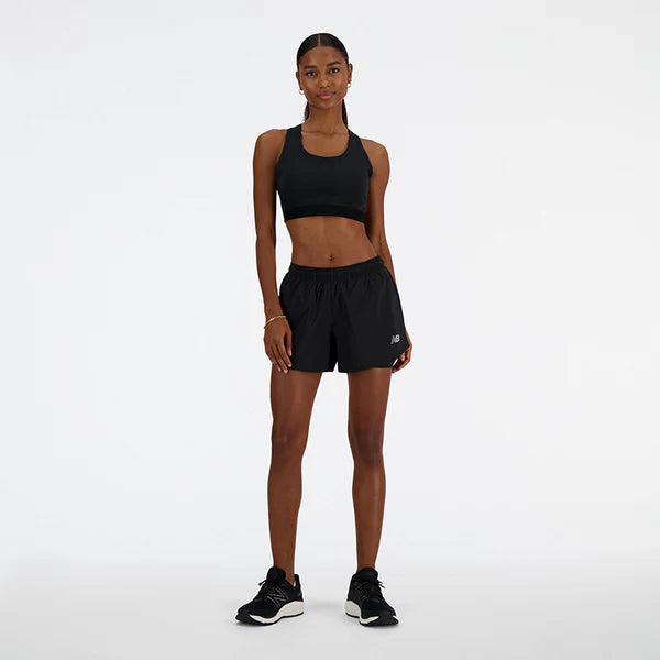 NB Sleek Medium Support Pocket Sports Bra WB41046 BK