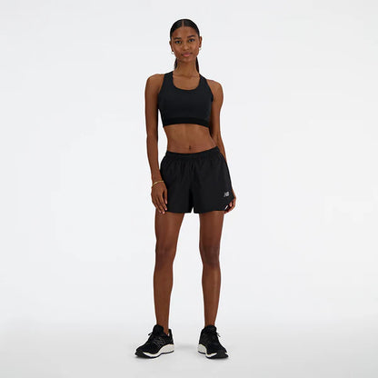 NB Sleek Medium Support Pocket Sports Bra WB41046 BK