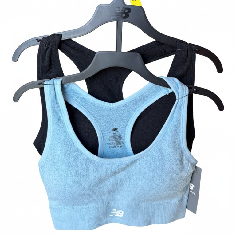 Top New Balance Paquete X2 Color negro y azul celeste - R002035