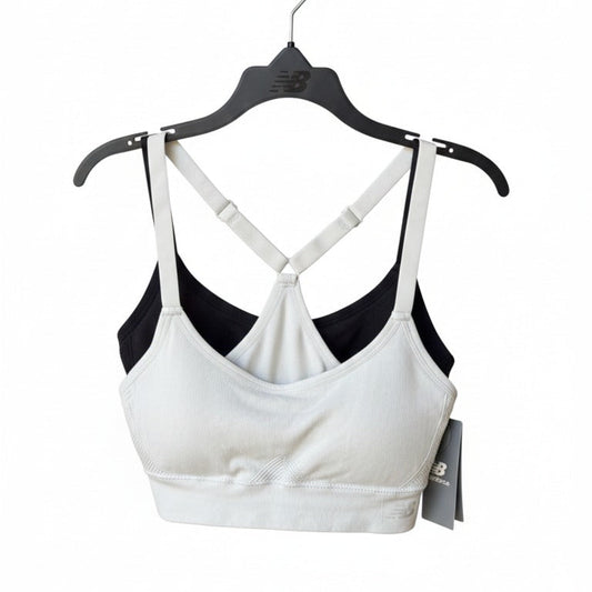 Top New Balance Paquete X2. Color gris y negro - R002044