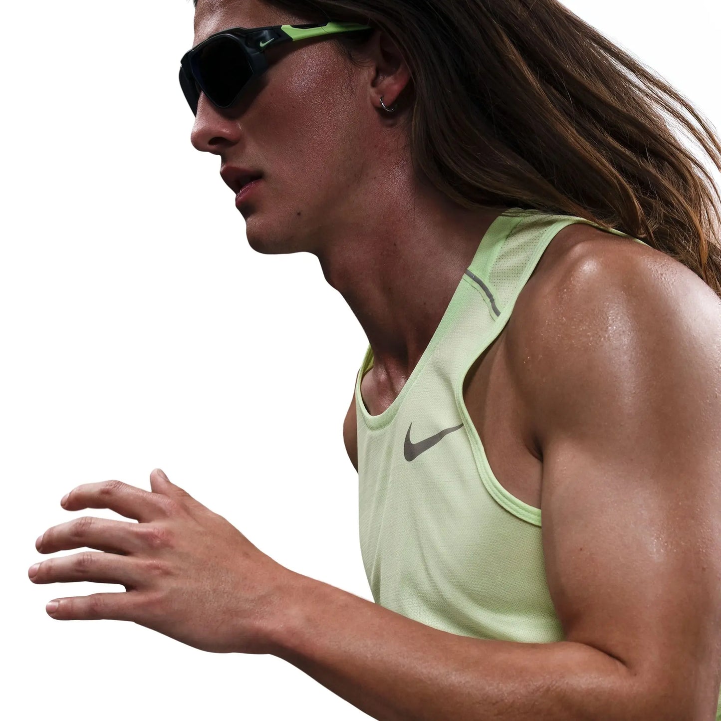 Nike Miler Tank Top Vapour Green - AJ7562-316