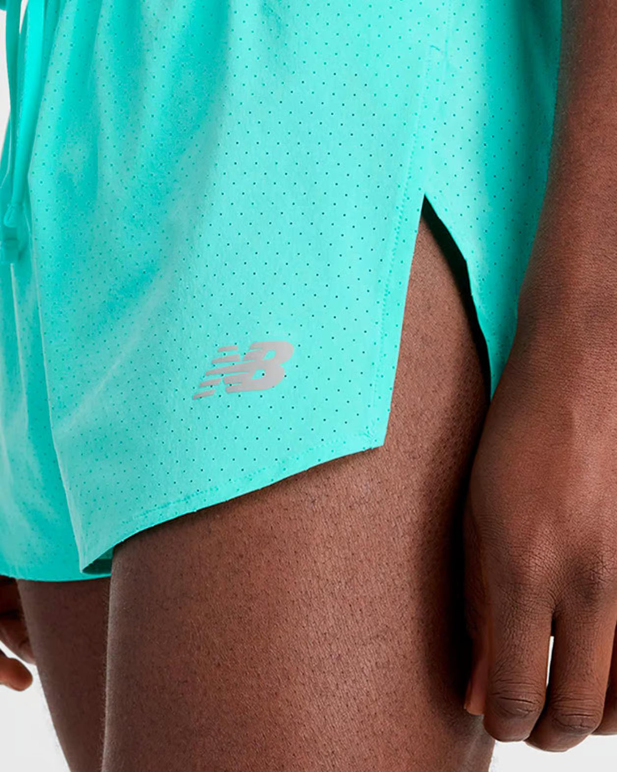 Shorts New Balance RC Split 3 inch Blue MS41280 CYJ