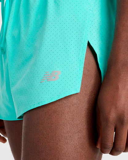 Shorts New Balance RC Split 3 inch Blue MS41280 CYJ