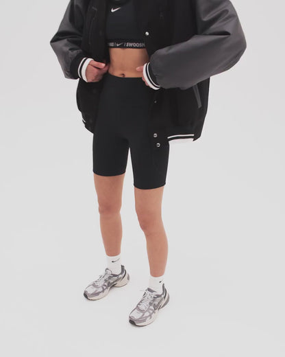 Nike Firm-Support High-Waisted 8″ Biker Shorts - FZ6758-010